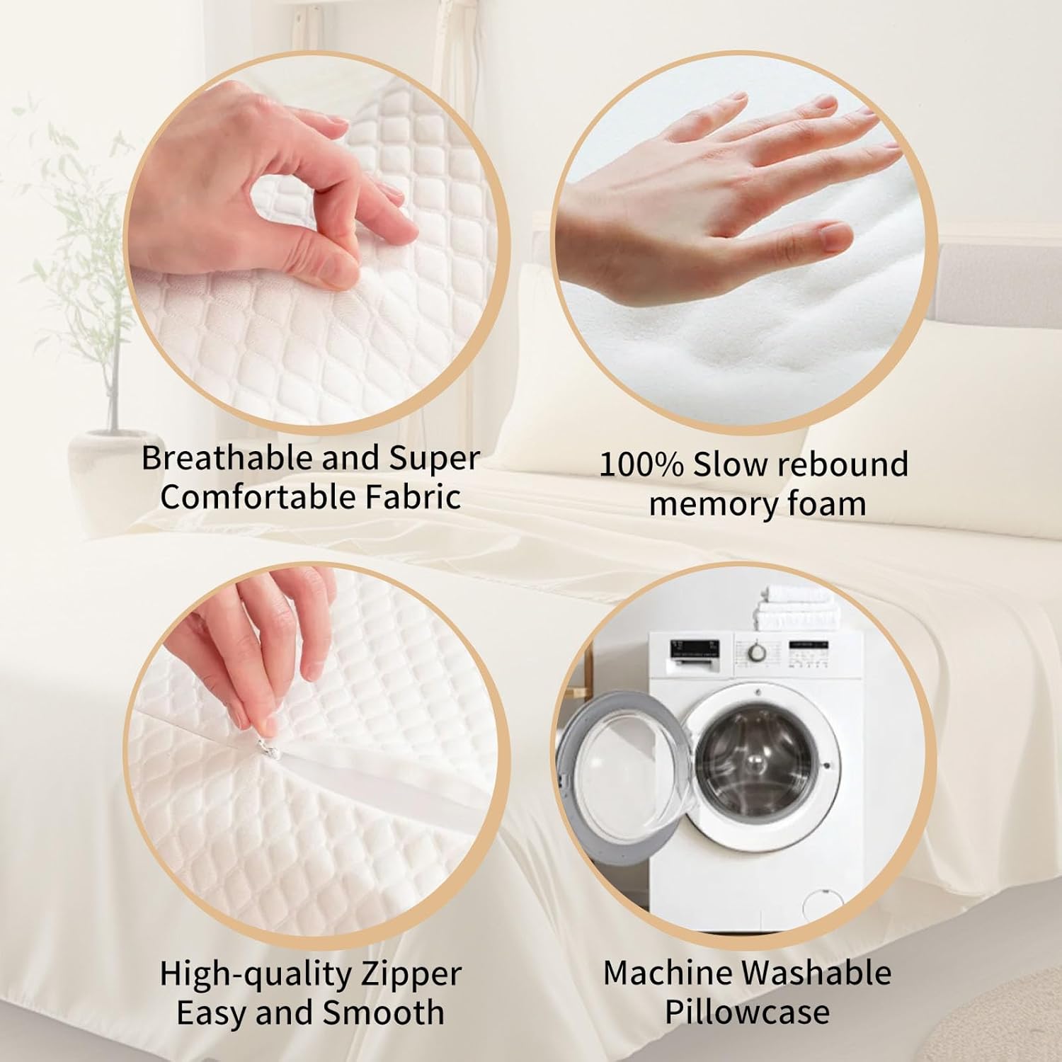 Lünely Cervical Pillow — Orthopedic Neck Support