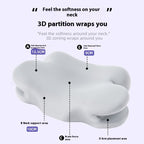 Lünely Cervical Cloud Pillow – Premium Memory Foam Support for Chronic Neck Pain