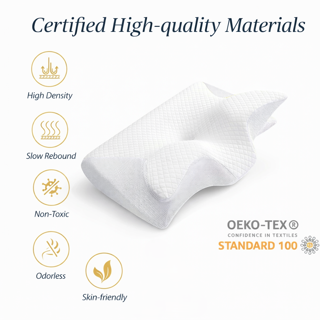 Lünely Cervical Pillow — Orthopedic Neck Support